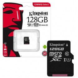 Карта памяти Kingston microSDXC UHS-1 80R 64Gb Class10+Adapter SD